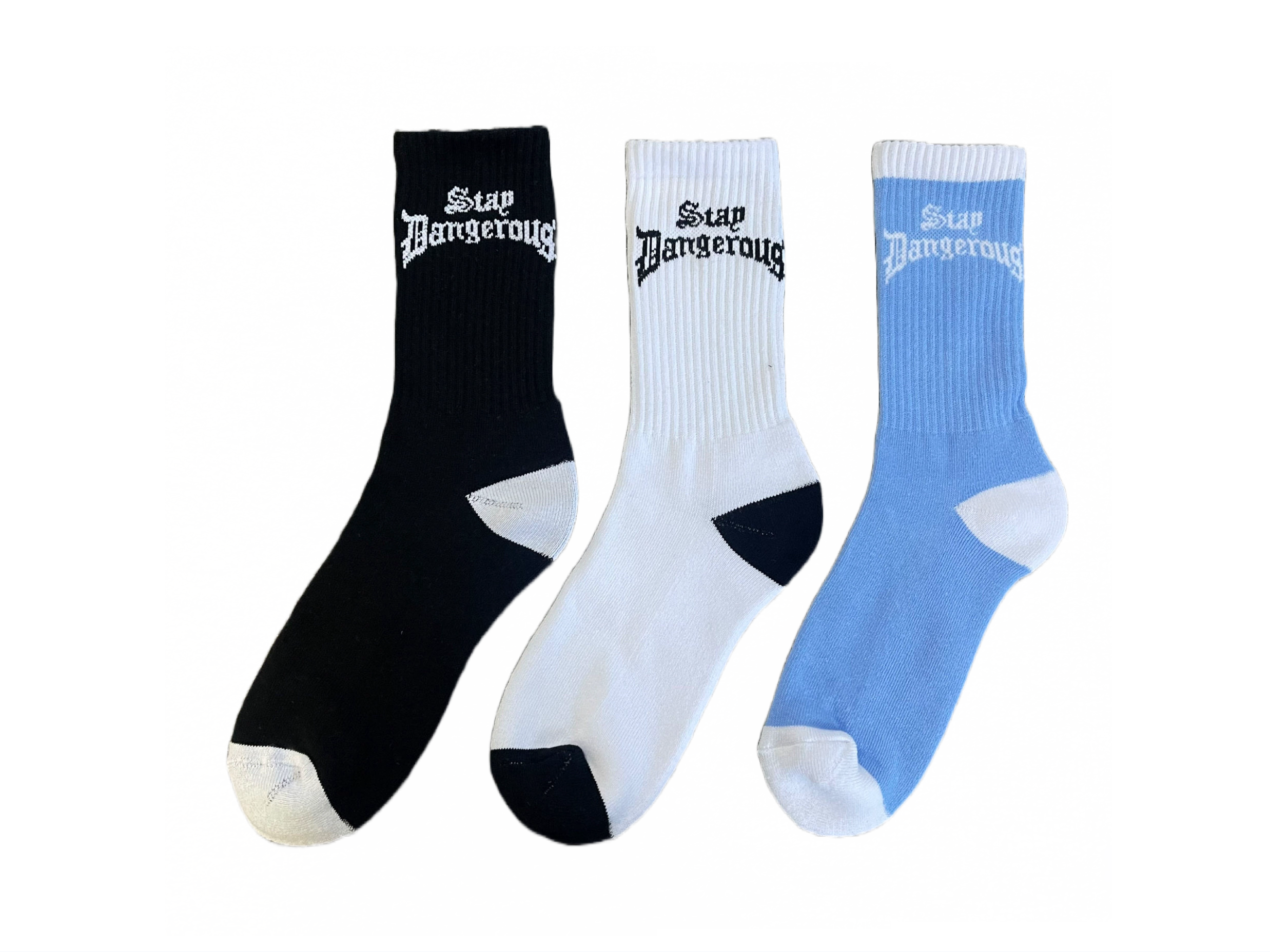 Two tone socks